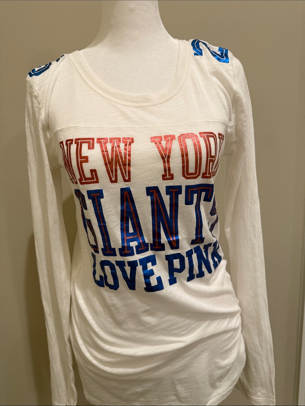 Vintage Victoria’s Secret NY Giants long sleeve shirt